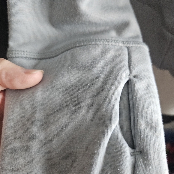 Sweaty Betty Galvanise Running Hoodie Fleece + Wool, Mirage Green, Sz XL - Picture 5 of 10